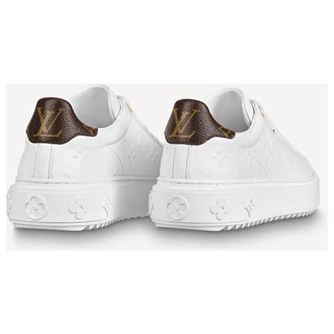 lv time out sneakers white|louis vuitton sneakers timeout price.